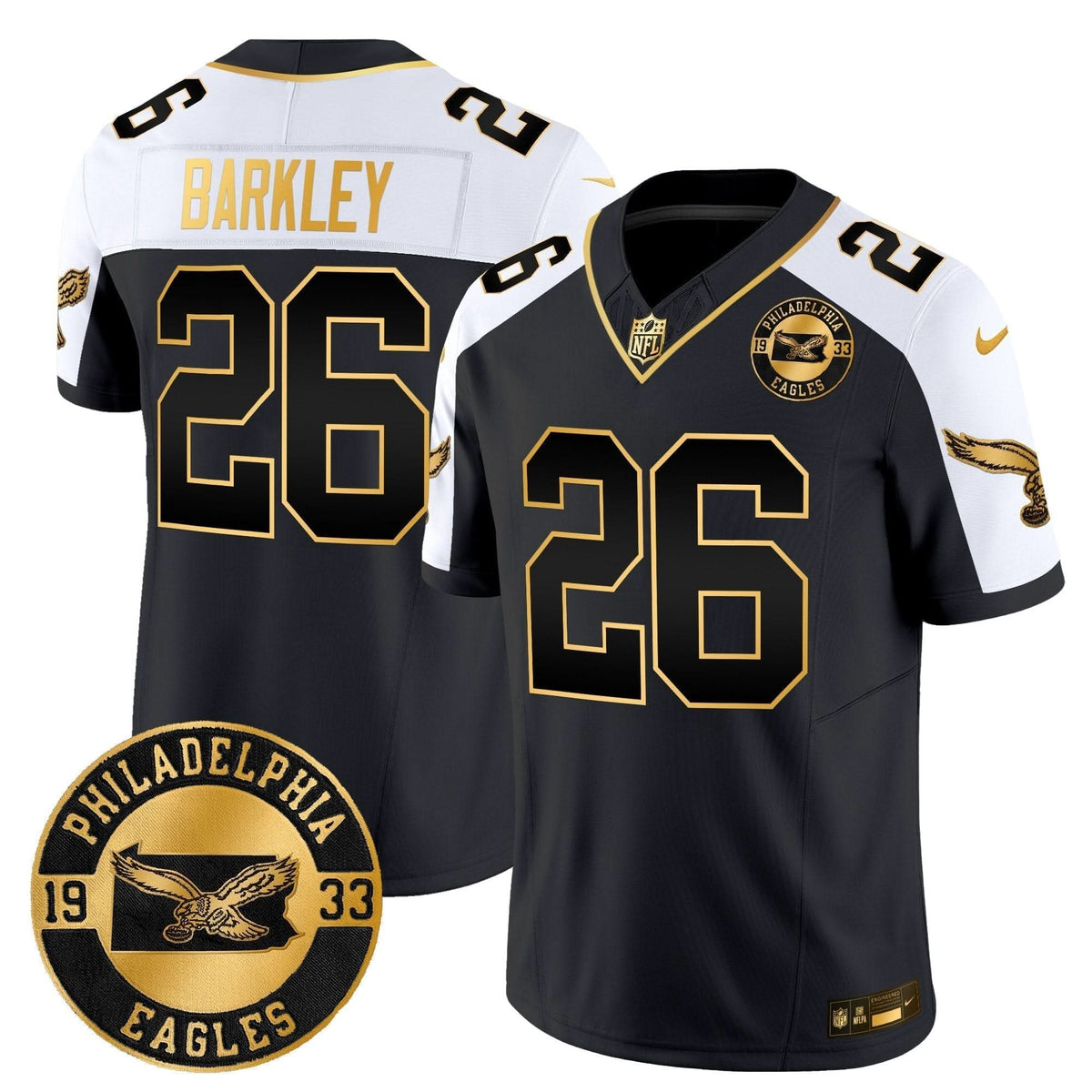 PE 2024 Throwback Gold Vapor Limited Jersey - Est. 1933 Patch