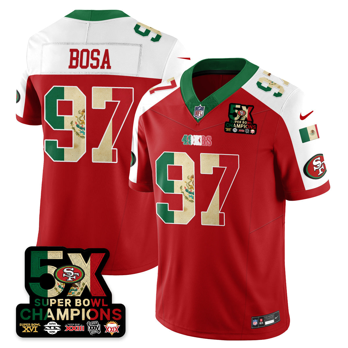 SF Mexico Vapor Limited Jersey