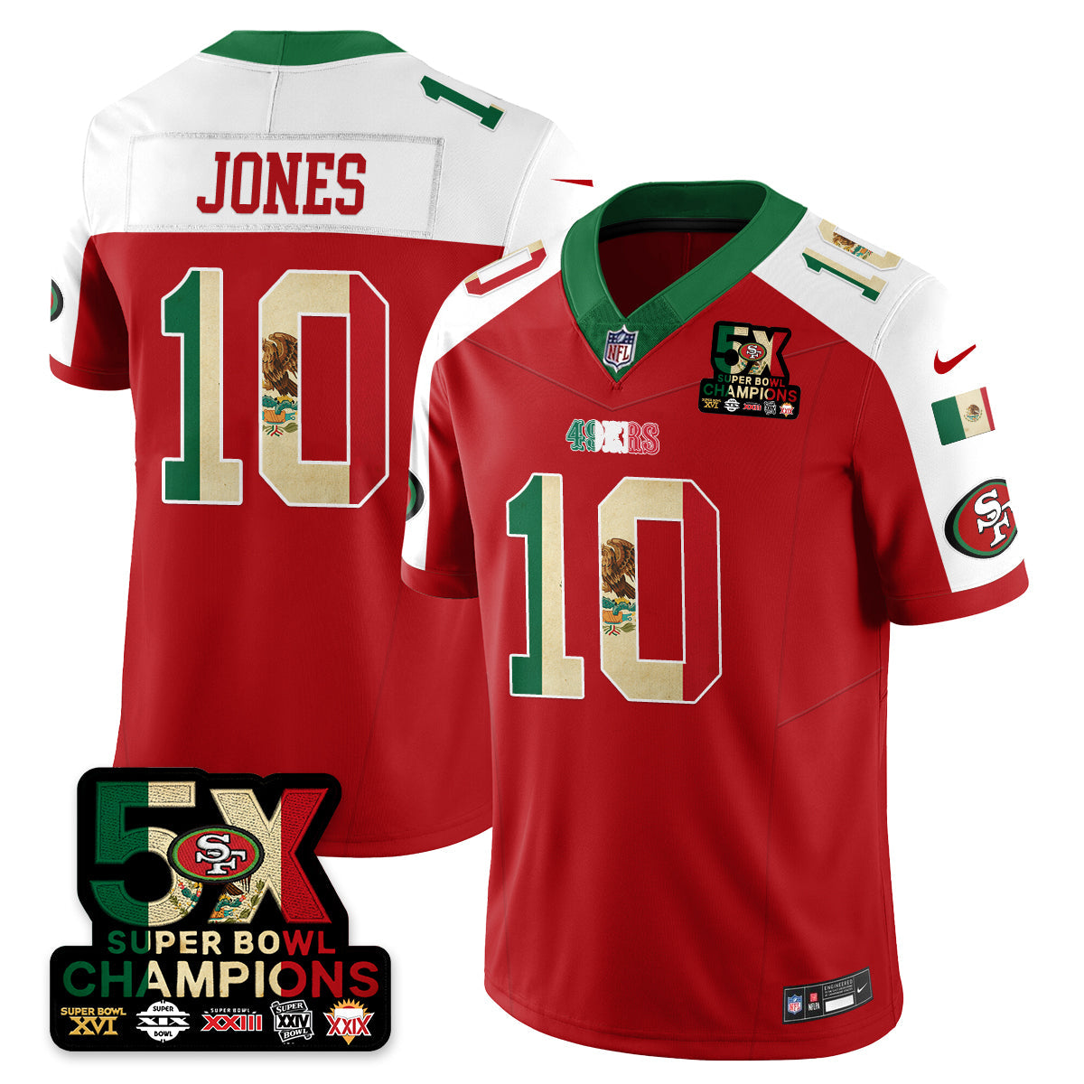 SF Mexico Vapor Limited Jersey