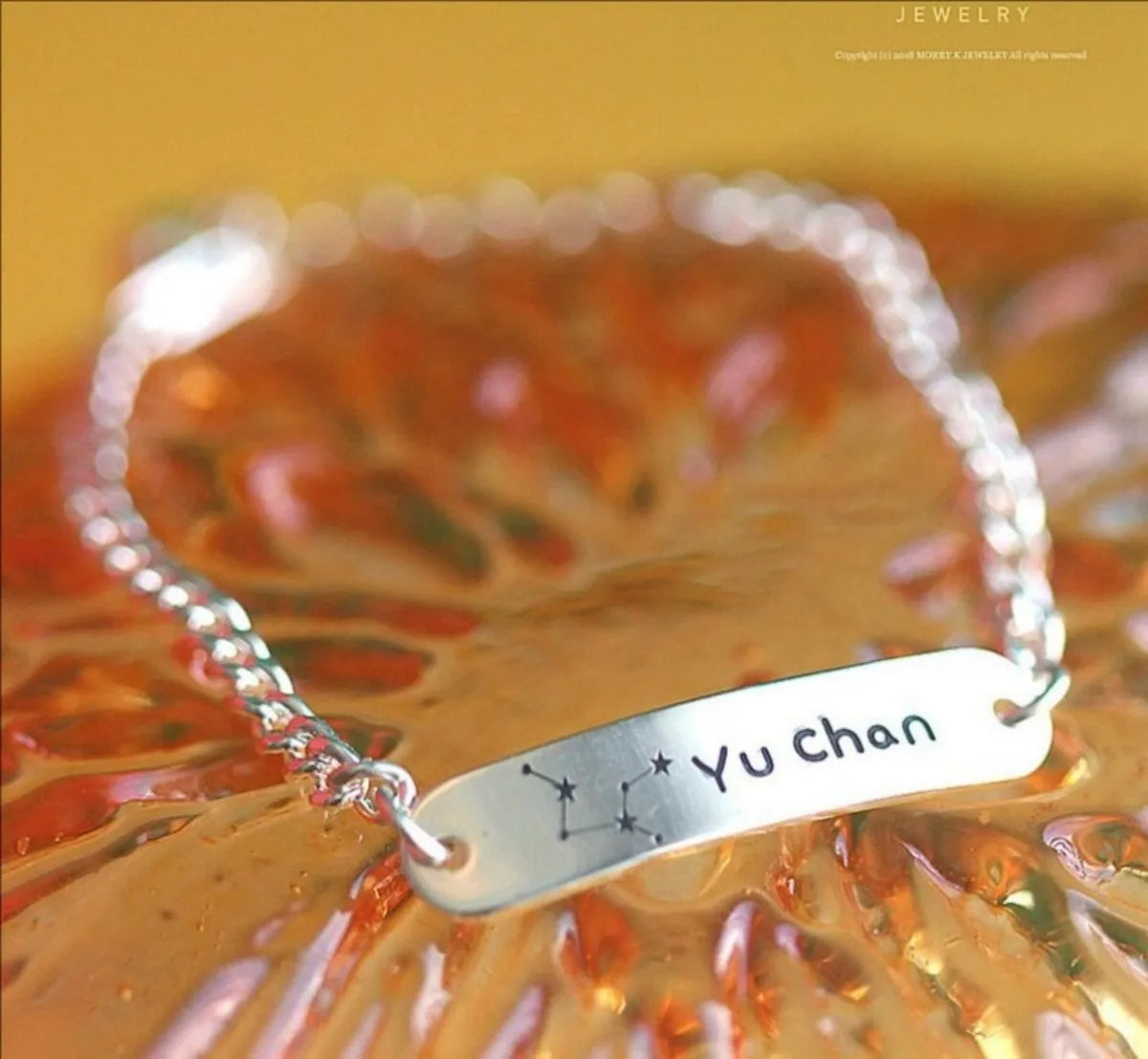 925 Sterling Silver Personalized Children's Bracelets Children's Customized Constellation Bracelets Constellation Jewelry Making