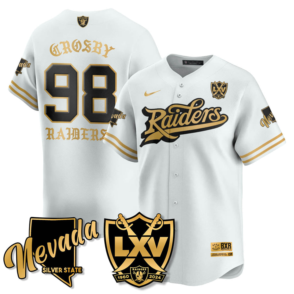 LVR Born x Raised Baseball Jersey - All Stitched