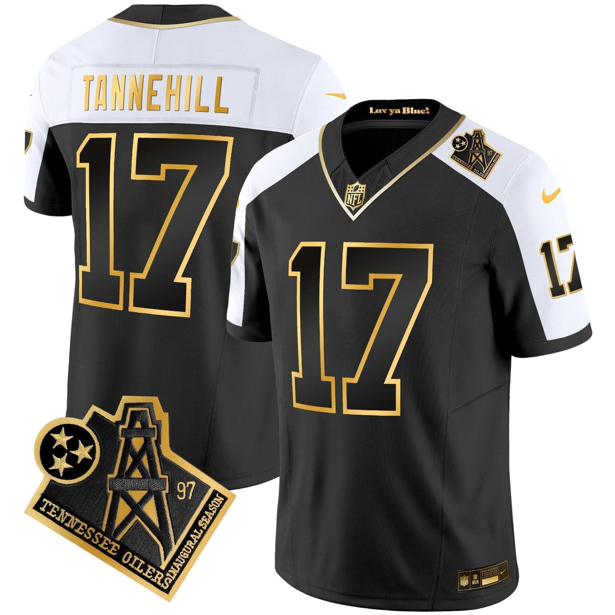 TEN 1997 Throwback Gold Vapor Jersey