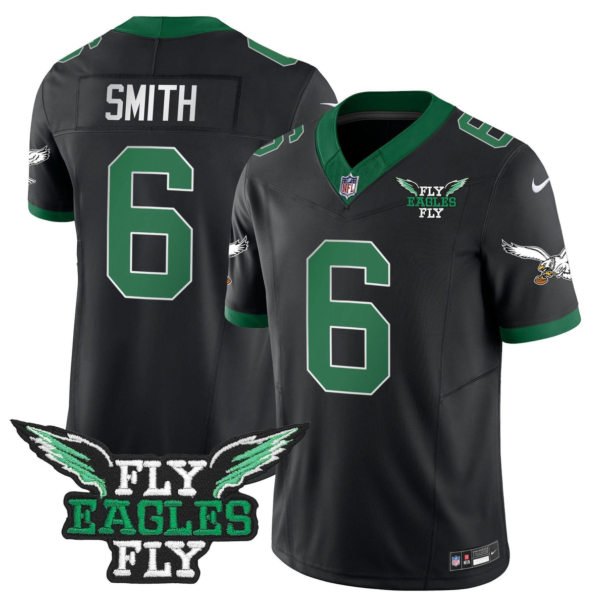 Fly PHI Fly Patch Throwback Kelly Green Vapor Jersey