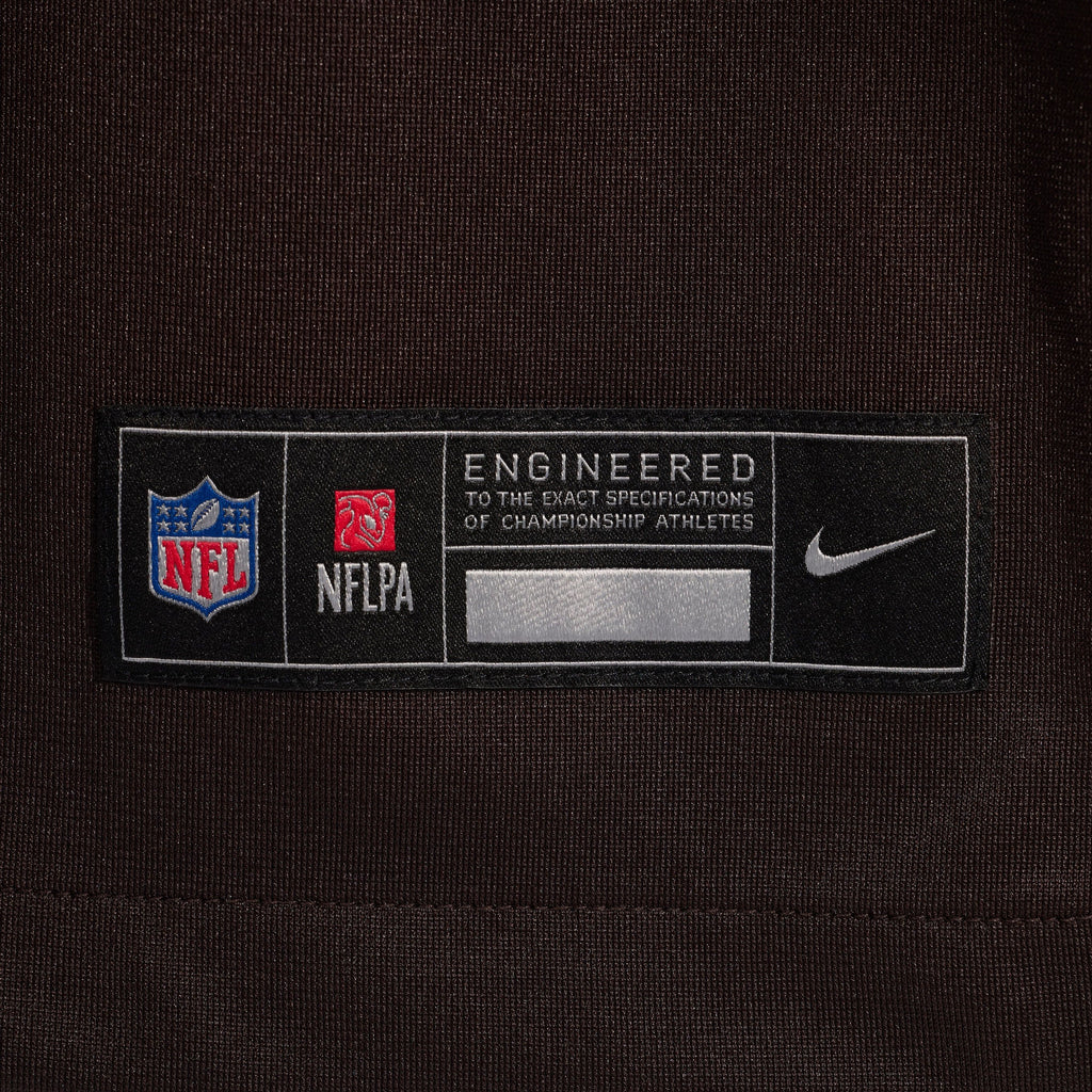 Men's Cleveland Browns Austin Barber Nike Brown Team Game Jersey