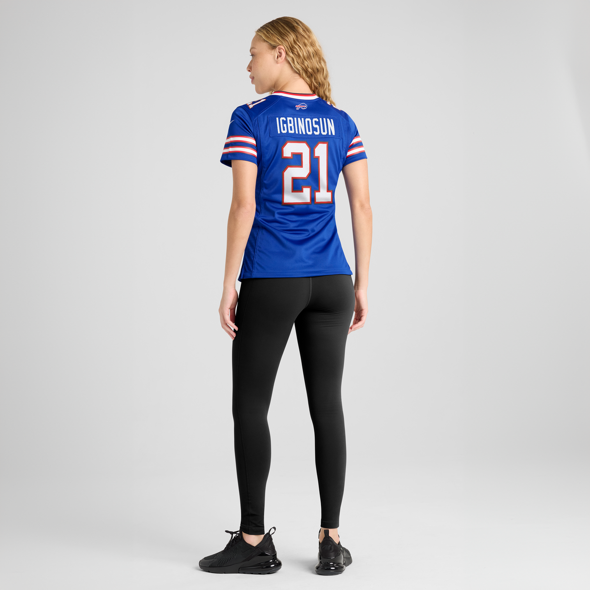 Women's Buffalo Bills Davison Igbinosun Nike Royal Team Game Jersey