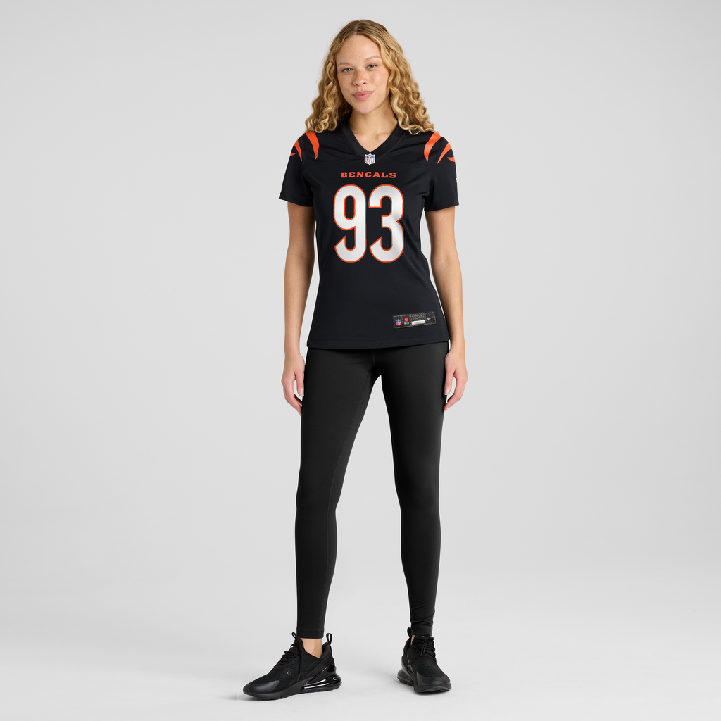 Women's Cincinnati Bengals Jonathan Allen Nike Black Team Game Jersey