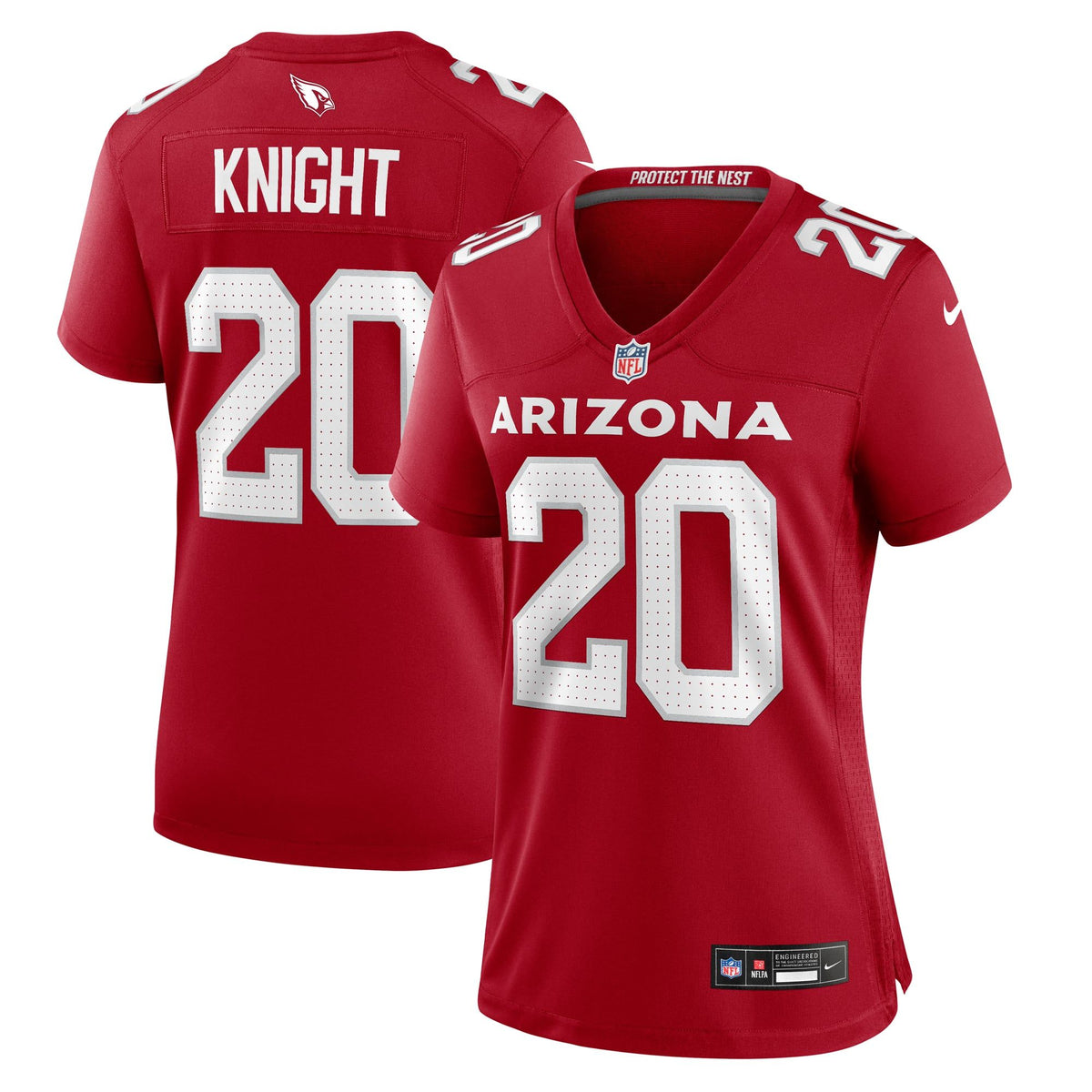 Women's Arizona Cardinals Zonovan Knight Nike Cardinal Team Game Jersey