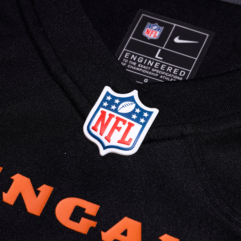 Men's Cincinnati Bengals Jasir Taylor Nike Black Team Game Jersey
