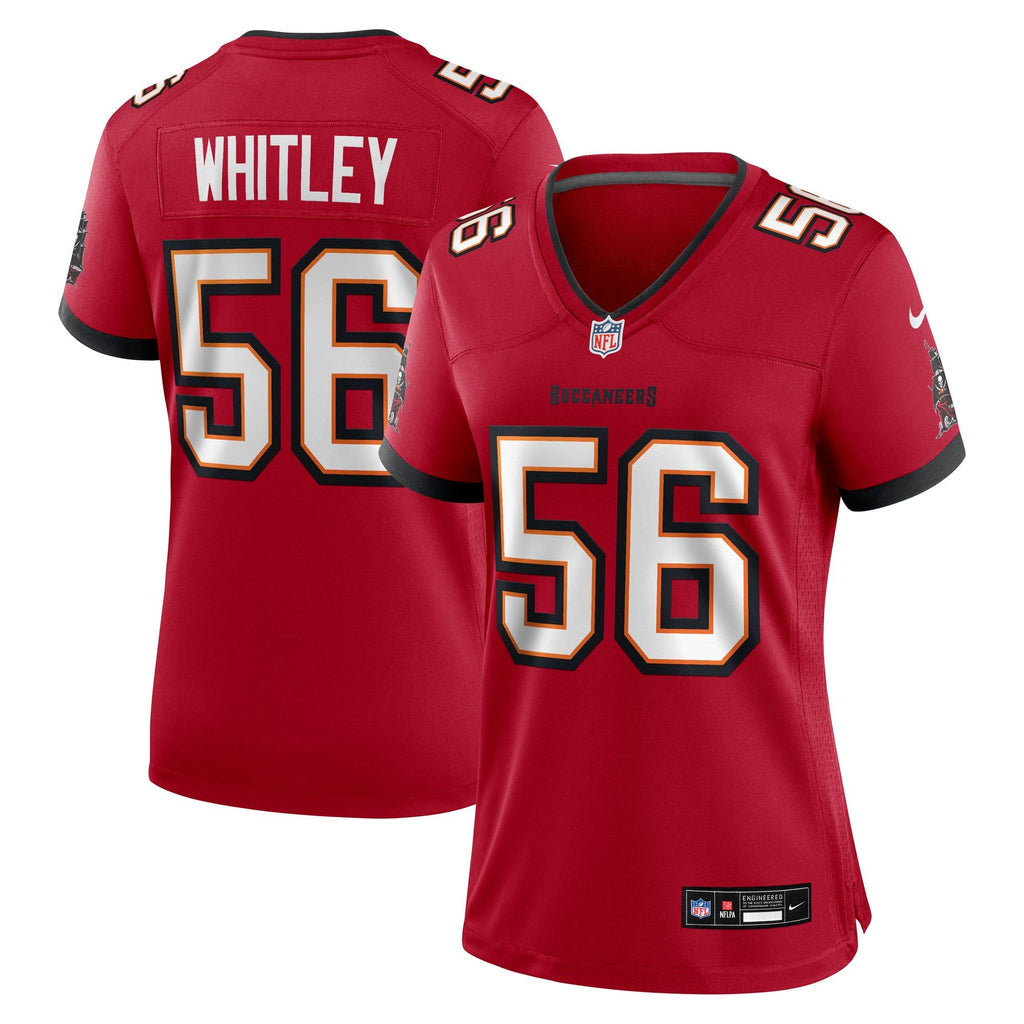 Women's Tampa Bay Buccaneers Benton Whitley Nike Red Team Game Jersey